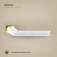 Poliüretan Klasik Desenli Tavan Kartonpiyeri 175x175 mm P83091A