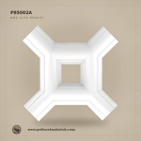 Düz Poliüretan Çıta Köşesi 11x11 cm (P85002A)