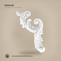 Poliüretan Kütük 51x30 cm Klasik Oymalı Çıta Köşe Elemanı
