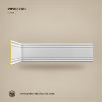 Poliüretan Kütük 30x240 cm Pürüzsüz Poliüretan Düz Duvar Paneli