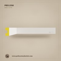 21x36 mm Dekoratif Poliüretan Düz Duvar Çıtası ve Tavan Profili