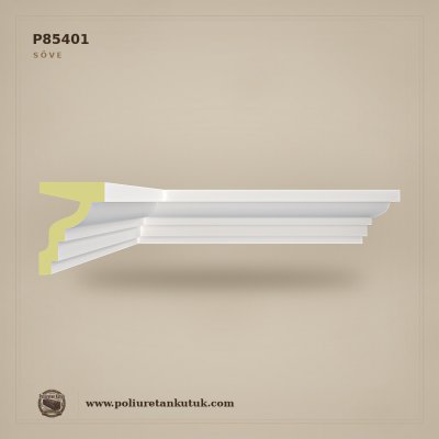 49x70 mm Poliüretan Kütük Dekoratif Pencere ve Kapı Sövesi