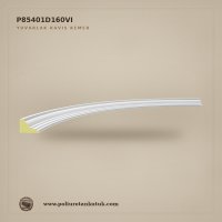 50x1244x314 mm Poliüretan Kavis Kemer Dekoratif Kapı Taç ve Sövesi