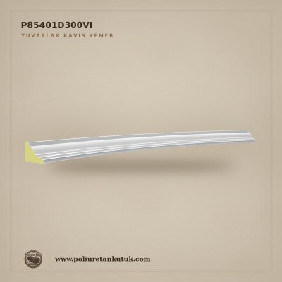 50x983x145 mm Poliüretan Kütük Yuvarlak Kavis Kemer