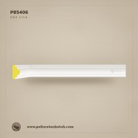 Poliüretan Kütük 3x6 cm Düz Duvar ve Tavan Çıtası P85406