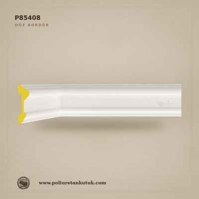 Poliüretan Kütük 3x10 cm Düz Bordür Profili P85408
