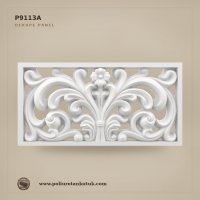 Poliüretan Dekoratif Çiçekli Dekupe Panel (40x78 cm) - P9113A
