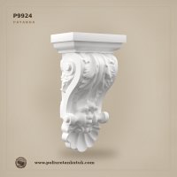 Dekoratif Poliüretan Akant Yapraklı Payanda 151x210x390 mm