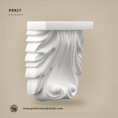 Poliüretan Klasik Volütlü Dekoratif Payanda 100x174x230 mm
