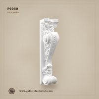 Poliüretan Kütük Akantus Desenli Dekoratif Payanda P9950 (181x197x717 mm)