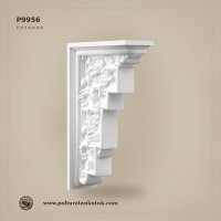 Poliüretan Kütük Kompakt Oyma Payanda P9956 (206x62x312 mm)