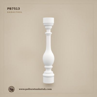 15x15x75 cm Poliüretan Geleneksel Badastrol Korkuluk Dikmesi