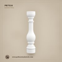 17x75 cm Poliüretan Torna Formlu Korkuluk Dikmesi