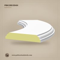 Poliüretan Dekoratif Küpeşte ve Badastrol Üst Profil 38x133 cm